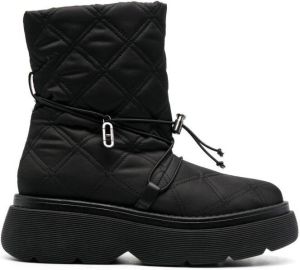 Dee Ocleppo lace-up snow boots Black