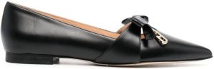 Dee Ocleppo pointed-toe flat pumps Black