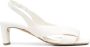Del Carlo 55mm leather sandals White - Thumbnail 1