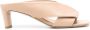 Del Carlo 65mm leather sandals Neutrals - Thumbnail 1