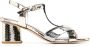 Del Carlo Ben 55mm open-toe sandals Silver - Thumbnail 1