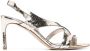 Del Carlo Cannes 75mm open-toe sandals Gold - Thumbnail 1