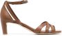 Del Carlo Moor 55mm open-toe sandals Brown - Thumbnail 1