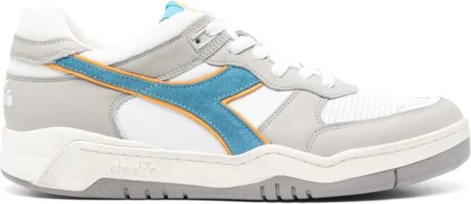Diadora B.560 Used panelled leather sneakers White