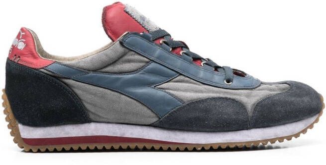 Diadora Equipe distressed low-top sneakers Grey