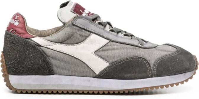 Diadora Equipe H panelled leather sneakers Grey