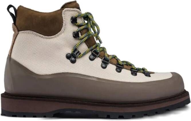 Diemme Roccia Vet canvas hiking boots Green