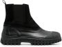 Diemme suede-panelled ankle boots Black - Thumbnail 1