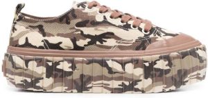 Diesel camouflage-pattern low-top sneakers Neutrals
