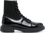 Diesel D-Alabhama panelled ankle boots Black - Thumbnail 1