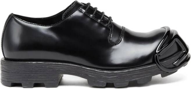 Diesel D-Hammer So D toe-cap leather shoes Black