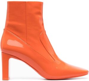 Diesel D-Millenia ankle boots Orange
