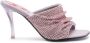 Diesel D-Sydney S 100mm chainmail-detail sandals Pink - Thumbnail 1
