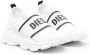 Diesel Kids logo-strap slip-on trainers White - Thumbnail 1