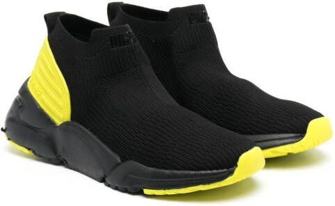 Diesel Kids S-Millenium sock-style sneakers Black