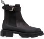 Dion Lee Gao buckled ankle boots Black - Thumbnail 1