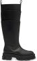 Dion Lee Gao leather knee boots Black - Thumbnail 1