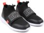 Dkny Kids logo-strap slip-on sneakers Black - Thumbnail 1