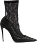 Dolce & Gabbana 110mm corded-lace boots Black - Thumbnail 1