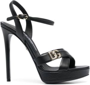 Dolce & Gabbana 130mm stiletto sandals Black