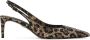 Dolce & Gabbana 60mm leopard-print slingback pumps Brown - Thumbnail 1