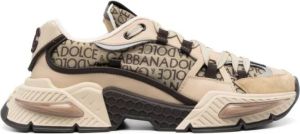Dolce & Gabbana Airmaster panelled low-top sneakers Neutrals