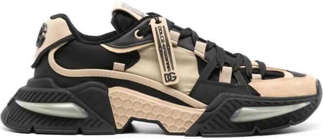 Dolce & Gabbana Airmaster panelled sneakers Neutrals