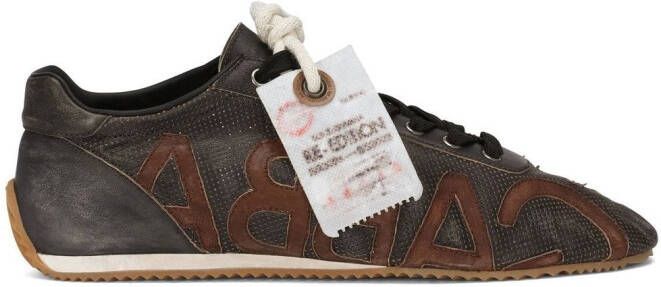 Dolce & Gabbana Thailandia leather sneakers Brown