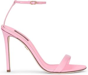 Dolce & Gabbana ankle-strap stiletto sandals Pink