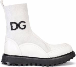 Dolce & Gabbana Bernini ankle boots White