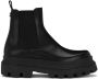 Dolce & Gabbana brushed leather Chelsea boots Black - Thumbnail 1
