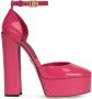 Dolce & Gabbana 145mm patent leather platform pumps Pink - Thumbnail 1