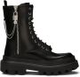 Dolce & Gabbana chain-link detail ankle boots Black - Thumbnail 1