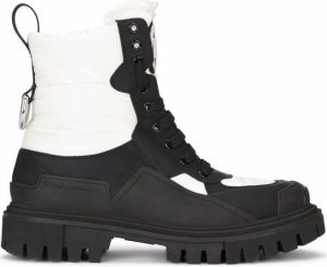 Dolce & Gabbana chunky sole ankle boots White