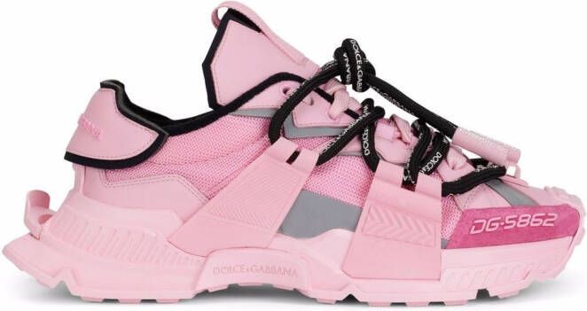 Dolce & Gabbana chunky sole low-top sneakers Pink