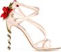 Dolce & Gabbana climbing rose sandals Pink - Thumbnail 1