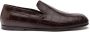 Dolce & Gabbana crocodile-embossed leather loafers Brown - Thumbnail 1