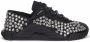 Dolce & Gabbana crystal-embellished lace-up sneakers Black - Thumbnail 1