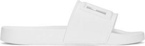 Dolce & Gabbana cut-out logo sliders White