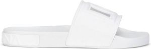 Dolce & Gabbana cut-out logo slides White