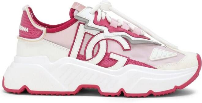 Dolce & Gabbana Day Master panelled sneakers Pink