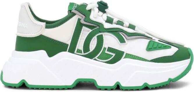 Dolce & Gabbana Daymaster colour-block chunky sneakers Green