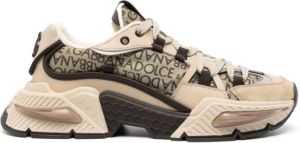 Dolce & Gabbana Daymaster leather sneakers Neutrals