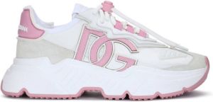 Dolce & Gabbana Daymaster logo-patch lace-up sneakers White