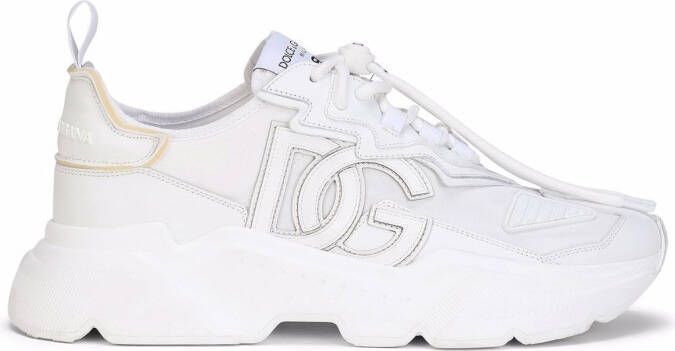 Dolce & Gabbana Daymaster low-top leather sneakers White
