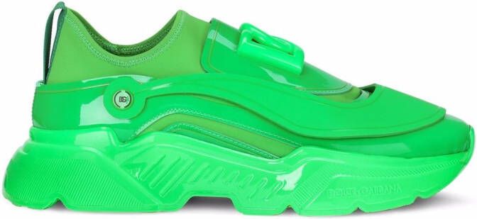 Dolce & Gabbana Daymaster slip-on sneakers Green