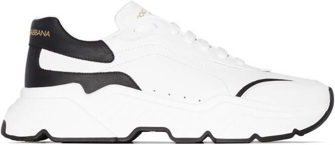 Dolce & Gabbana Daymaster leather sneakers White