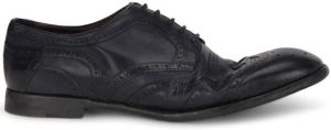 Dolce & Gabbana dented style derby shoes Blue