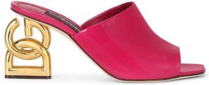 Dolce & Gabbana DG-heel mules Pink