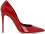 Dolce & Gabbana DG Logo 105mm pointed-toe pumps Red - Thumbnail 1